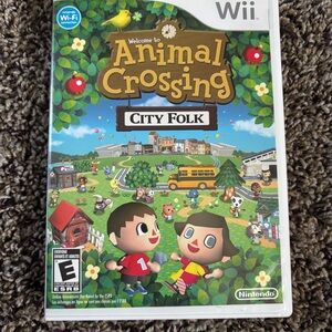Nintendo Wii Animal Crossing City Folk